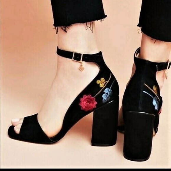 Nanette Lepore Shoes - Nanette Lepore | Embroidered Heels